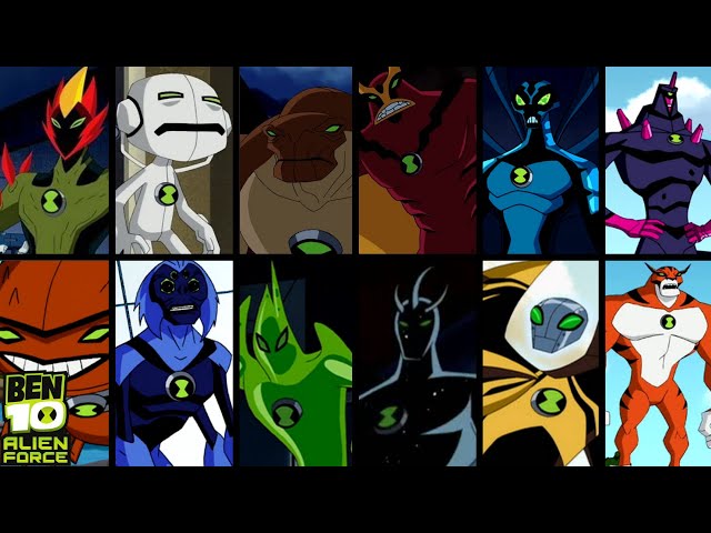 Ben 10 Alien Force The Complete Series 3 Seasons with 46 Episodes