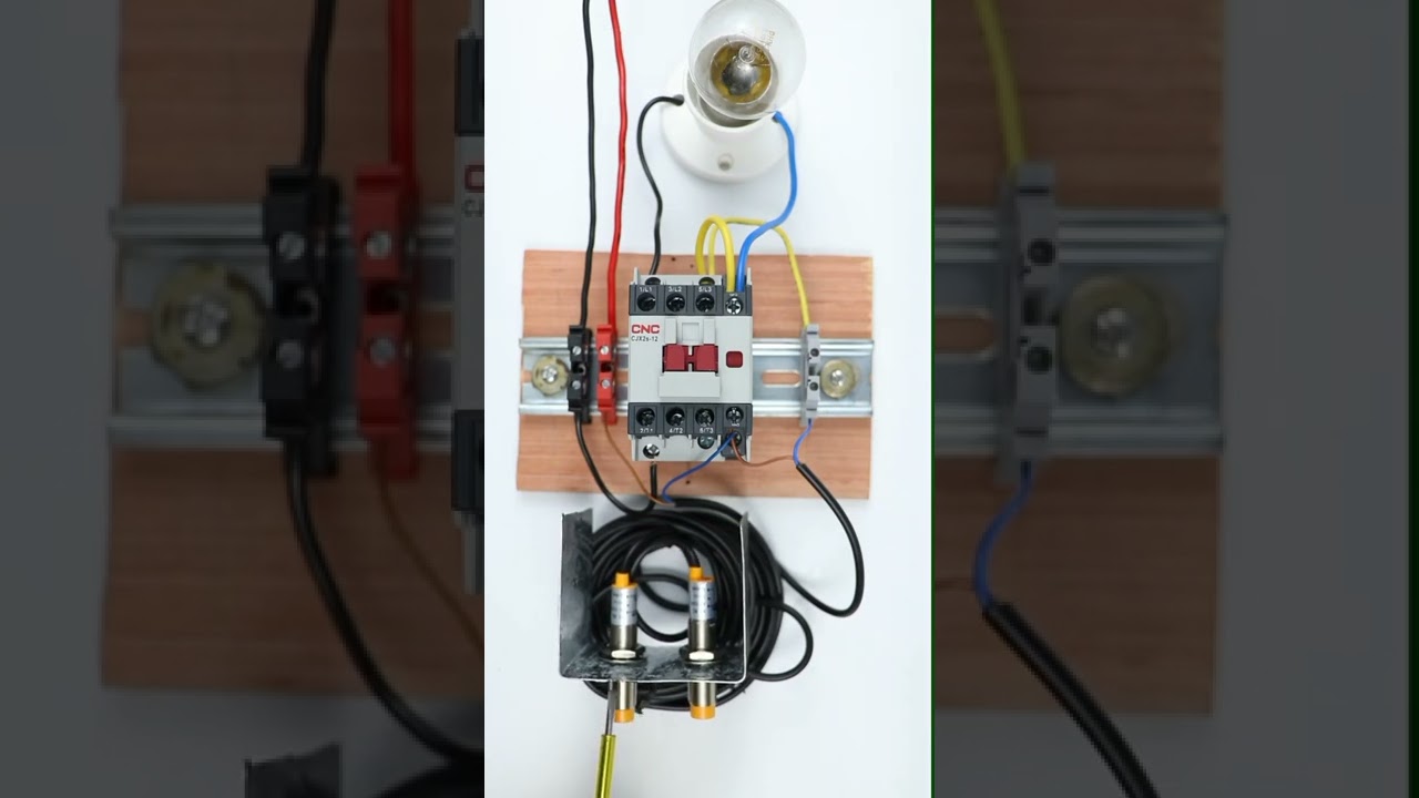 DOL STARTER by using Sensor 