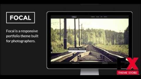 Preview Focal - A Responsive Photography Theme TForest