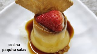 POSTRE SIN AZUCAR Y SIN HUEVO EN 5 MINUTOS/COCINA FACIL Y RAPIDO/COCINA PAQUITA SALAS