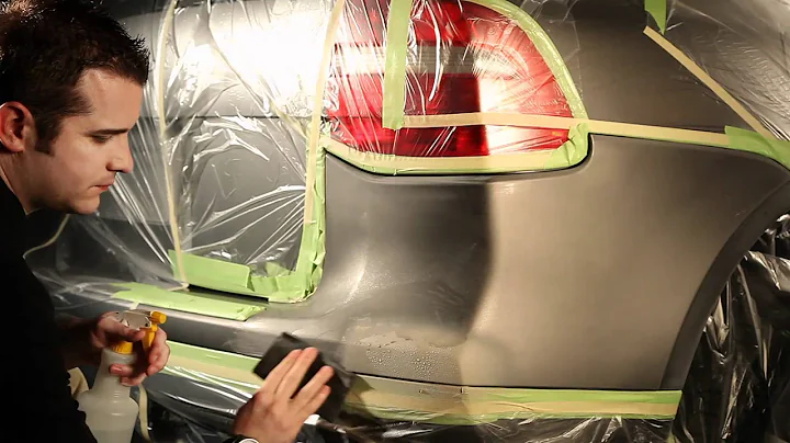 Step-By-Step Bumper Repair and Touchup Paint Blending