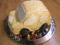 Торт Машинка / How to make Car cake with marshmallow fondant ♡ English subtitles