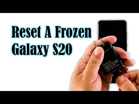 How To Reset A Frozen Galaxy S20 (Android 11)