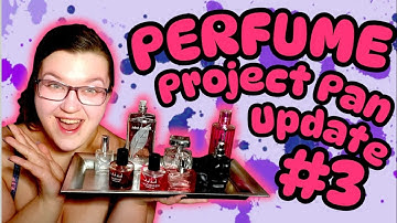 🎀 Perfume Project Pan 2025 | Update 3🎀 #projectpan #projectuseitup #projectpan2025 #perfume #empties