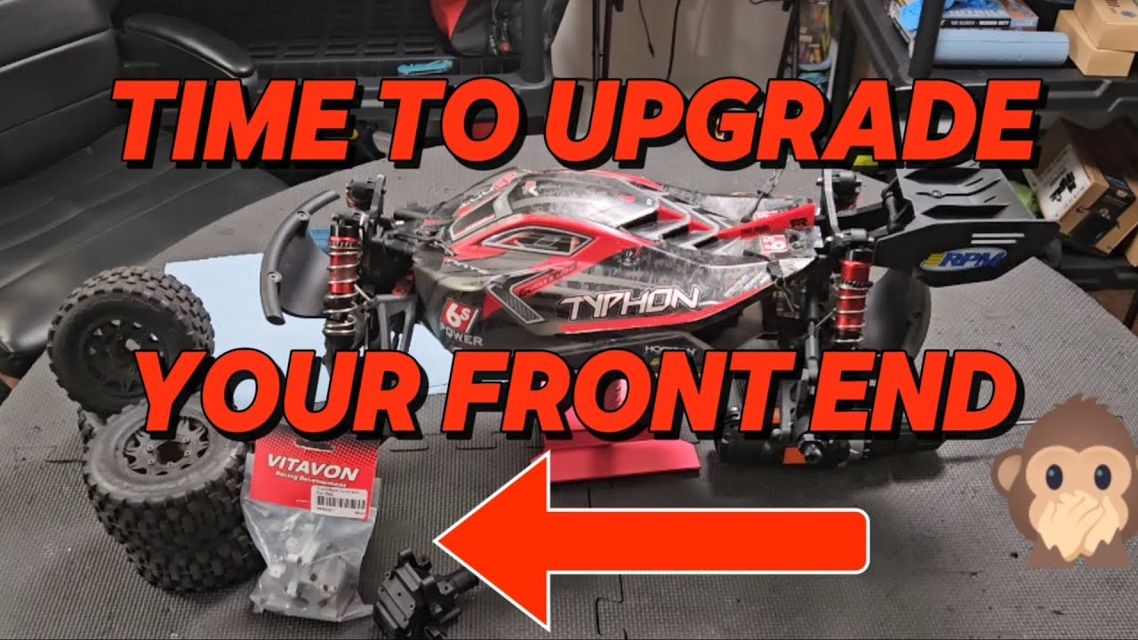 How to install a new front bulkhead on an ARRMA 6s