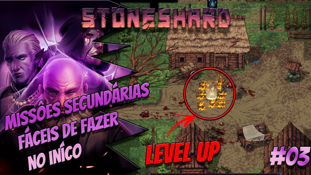 Stoneshard #03 Build de Pyromancer Novas Quests City of Gold - YouTube