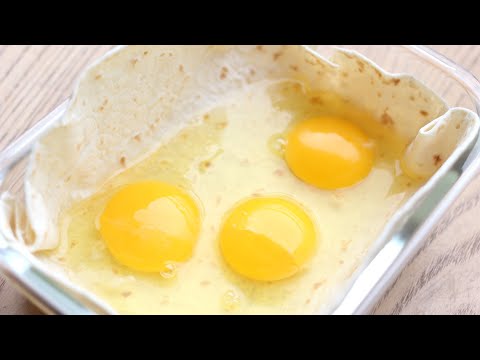 또띠아에 계란 3개를 넣으면 ?! 정말 맛있는 간단요리 Ι 또띠아요리 Ι 계란요리