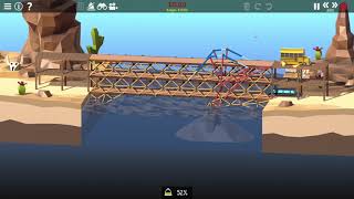 Poly Bridge 2 : Level 4-05 Solution