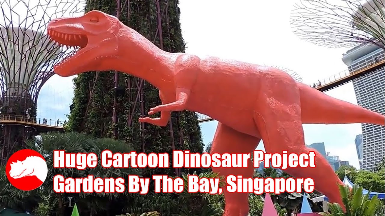 Large Cartoon Animatronic Dinosaur Project Singapore