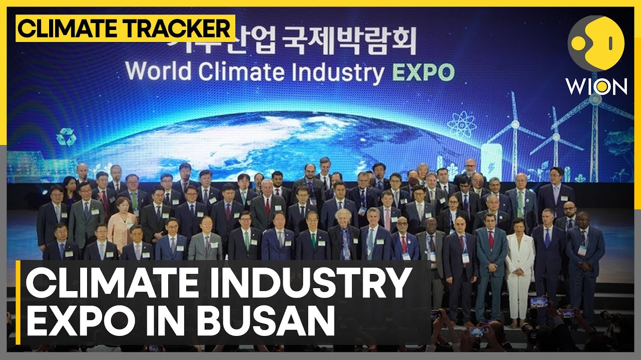 World Climate Industry Expo in South Korea | WION Climate Tracker - YouTube