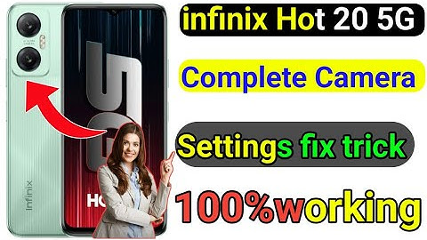infinix hot 20 5G Camera setting Reset || How to reset camera setting infinix Hot 20 5G