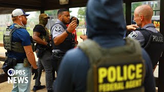 WATCH LIVE: Trump speaks with police and troops patrolling Washington, DC