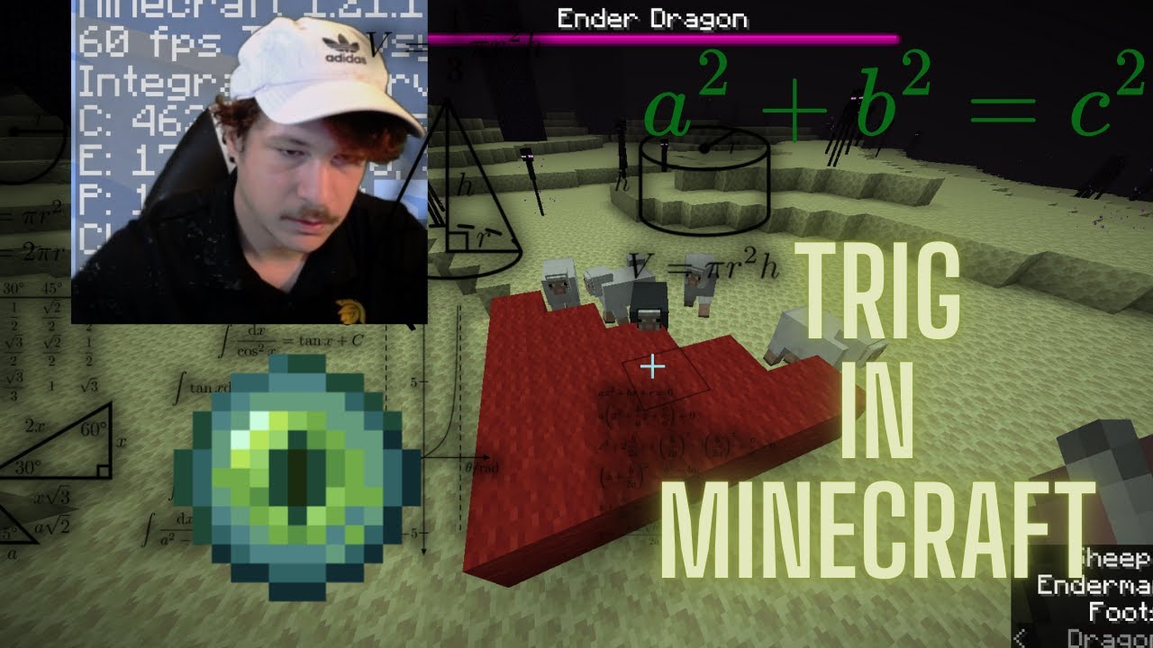 Minecraft Builds Polynomials I Beat Minecraft with Trigonometry - YouTube