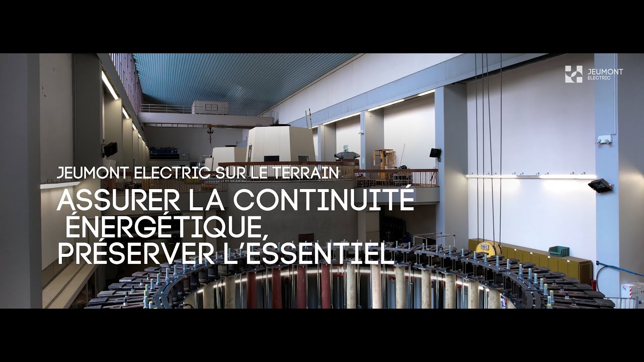 JEUMONT Electric sur le terrain. Assurer la continuité énergétique, préserver l'essentiel.