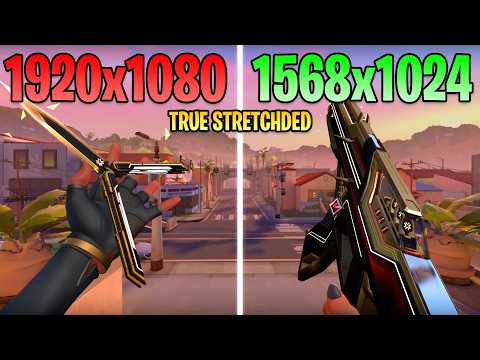 VALORANT 100% True Stretched Resolution Tutorial (2026)