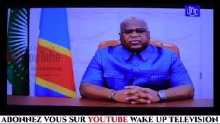 URGENT!!!   URGENT!!!!!!  URGENT!!!  LE PRESIDENT DE LA RDC FATSHI  S'ADRESSE DE NOUVEAU A LA NATION