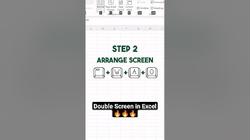Double Screen in excel ✅ No Alt+Tab ❌ #dashboard #advanceexcel #doublescreen #exceltrick #exceltips