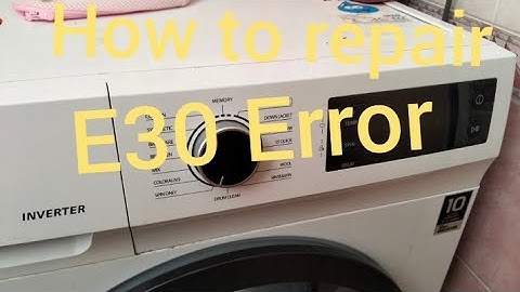 How to repair E 30 Error Toshiba front load washing machine #toshiba #washer #videoviral