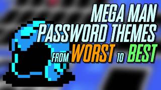 Mega Man Password Themes Ranked from WORST to BEST | Retro HYPE!