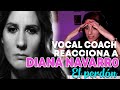 Vocal coach reacciona y analiza a Diana Navarro - El Perdón