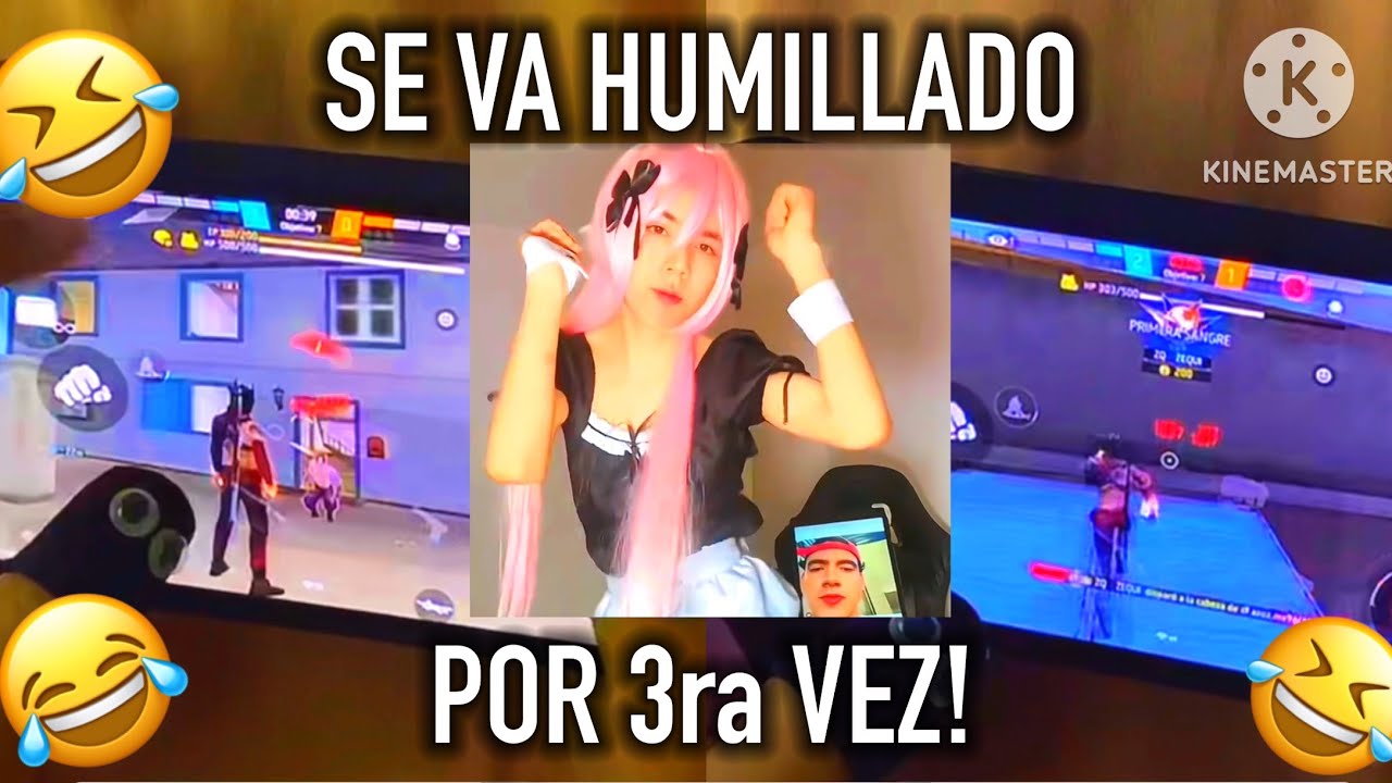 AZOZ VINO A MI DIRECTO POR VENGANZA 🫩 (SE FUE HUMILLADO POR 3ra VEZ) 🤣 FREEFIRE