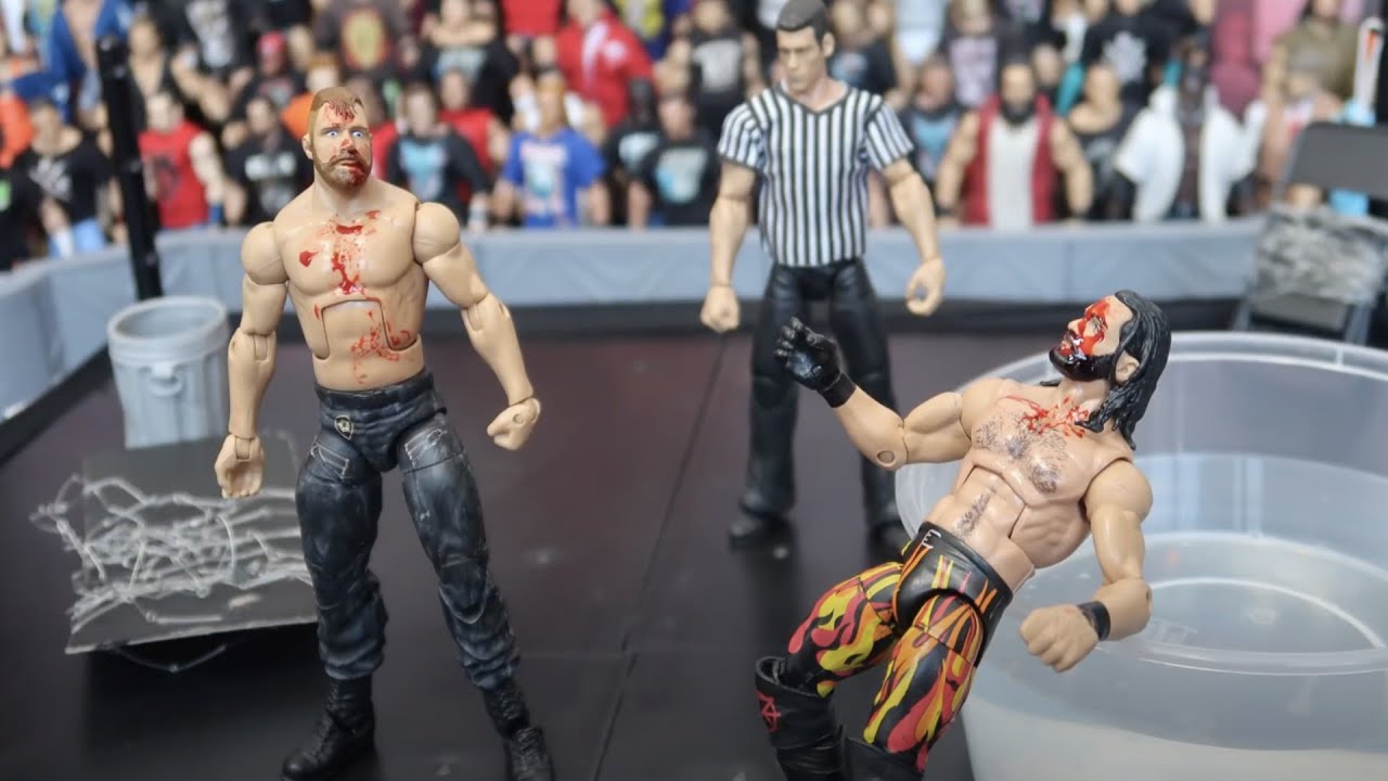 GCW Supershow! Seth Rollins vs Solo Sikoa (WWE Figure PPV) 