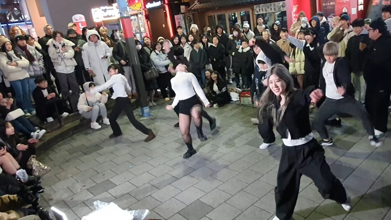 [STREET ARTIST] BE OUR. INTERACTIVE HONGDAE BUSKING. 240120.