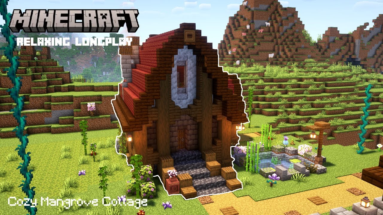 Minecraft Relaxing Longplay | Cozy Mangrove Cottage (No Commentary) 1.21.11