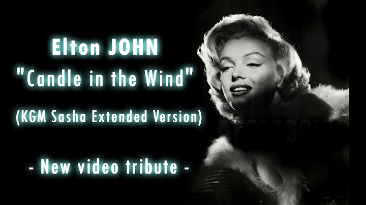 Candle in the Wind Extended version - Extended performance video thumbnail