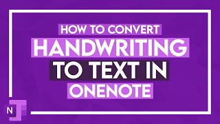 How to Convert Handwriting to Text in OneNote screenshot 3