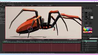 26- آموزش انیمیشن سازی با موهو | جلسه بیست و ششم (Modeling, Rigging & Animating A Spider) - Part2