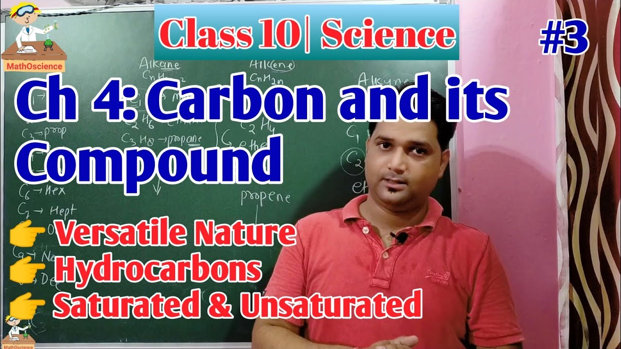 Hydrocarbons | Versatile nature of carbon| Catenation | Tetravalency | Class 10 Science