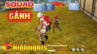 Garena Free Fire Gánh Team Squad 1 Vs 3