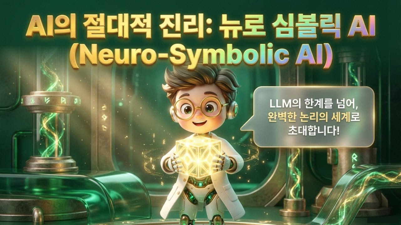 ⁣LLM의 한계를 넘는 최후의 열쇠, '뉴로 심볼릭 AI'가 가져올 거대한 변화 | 환각에서 정답을 골라내는 뉴로 심볼ᄅ