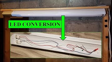 Florescent Light Led Conversion 1 - Bypass, NON shunted sockets