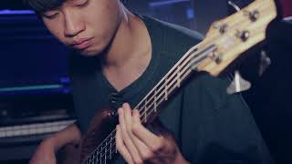 Video voorbeeld van "deca joins - 海浪 Bass cover"