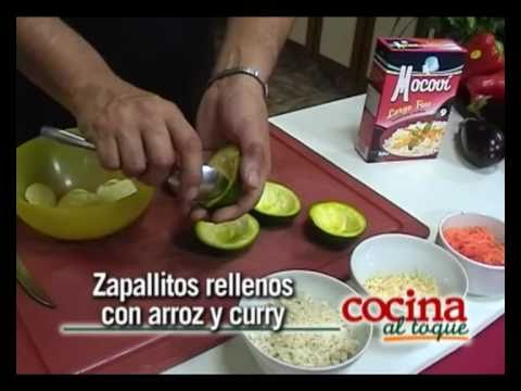 receta de zapallitos rellenos con arroz light