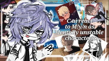 ∆~ School c.ai react to m!y/n as random characters ∆~ 1/1 ∆` Gay af (like me) ∆~ Straight ∆~