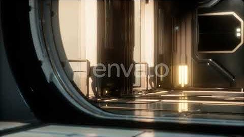 Sci-fi Tunnel or Spaceship Corridor | Motion Graphics - Envato elements