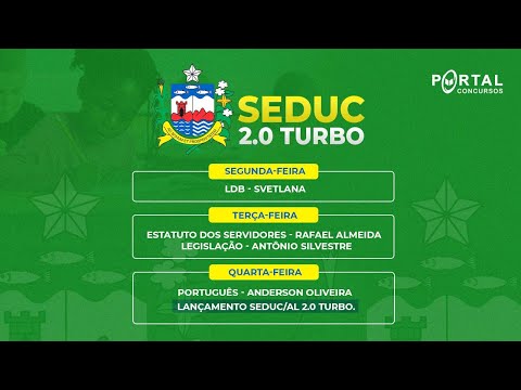 Concurso da Educação de Alagoas – SEDUC/AL – Estatuto dos servidores & Legislação.