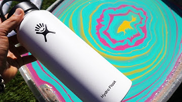 HYDRO DiP💧HYDRO FLASK !! 💦 (Satisfying) ft. Loveliveserve