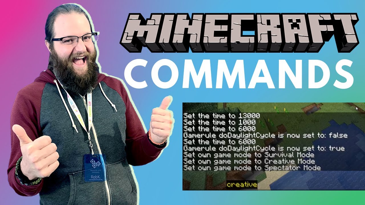 How to Use Commands in Minecraft - YouTube