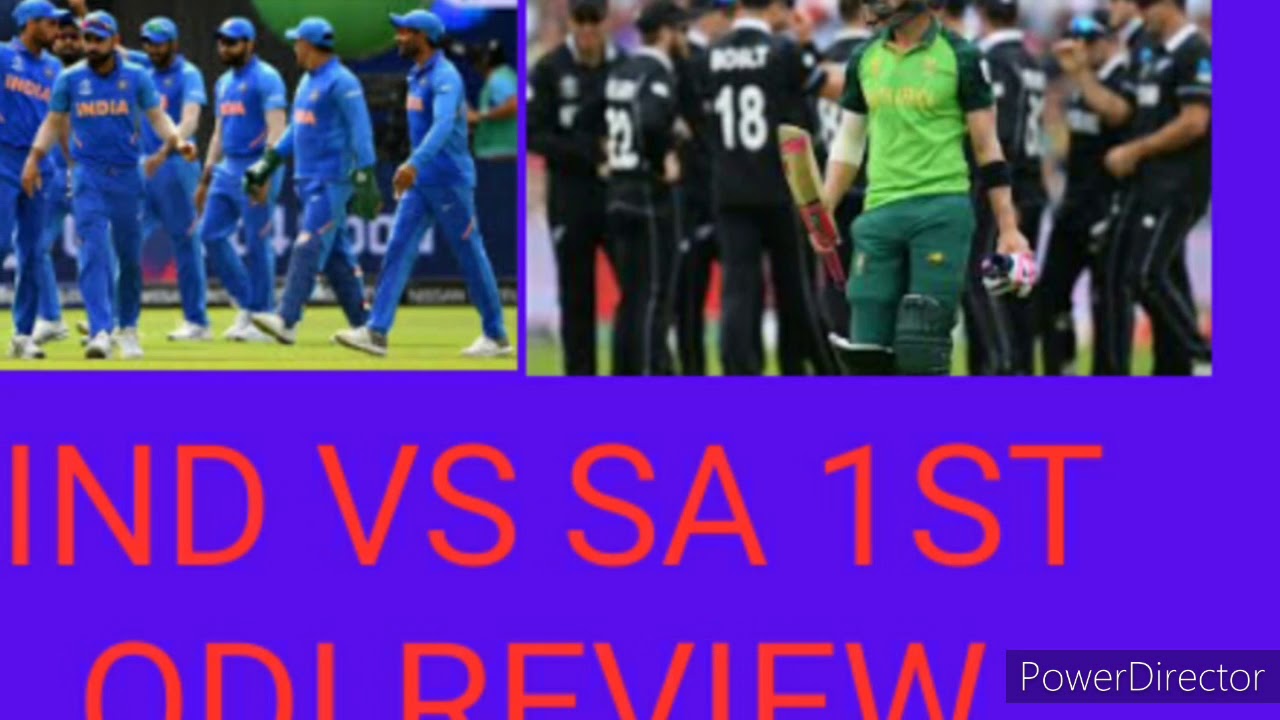 India vs South Africa 1st odi match preview - YouTube
