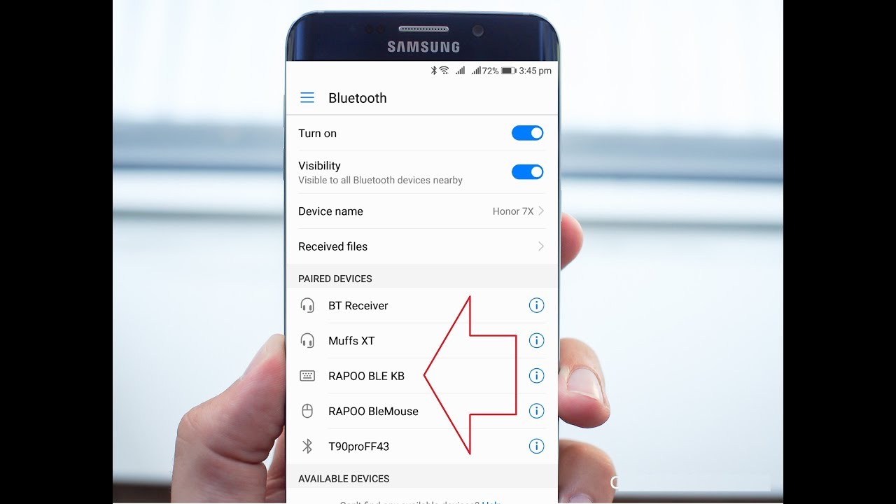 How To Remove Bluetooth Device From Android