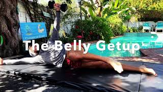 The Belly Getup Bj Gaddour Hip Shoulder Thoracic Spine Mobility Arm Bar