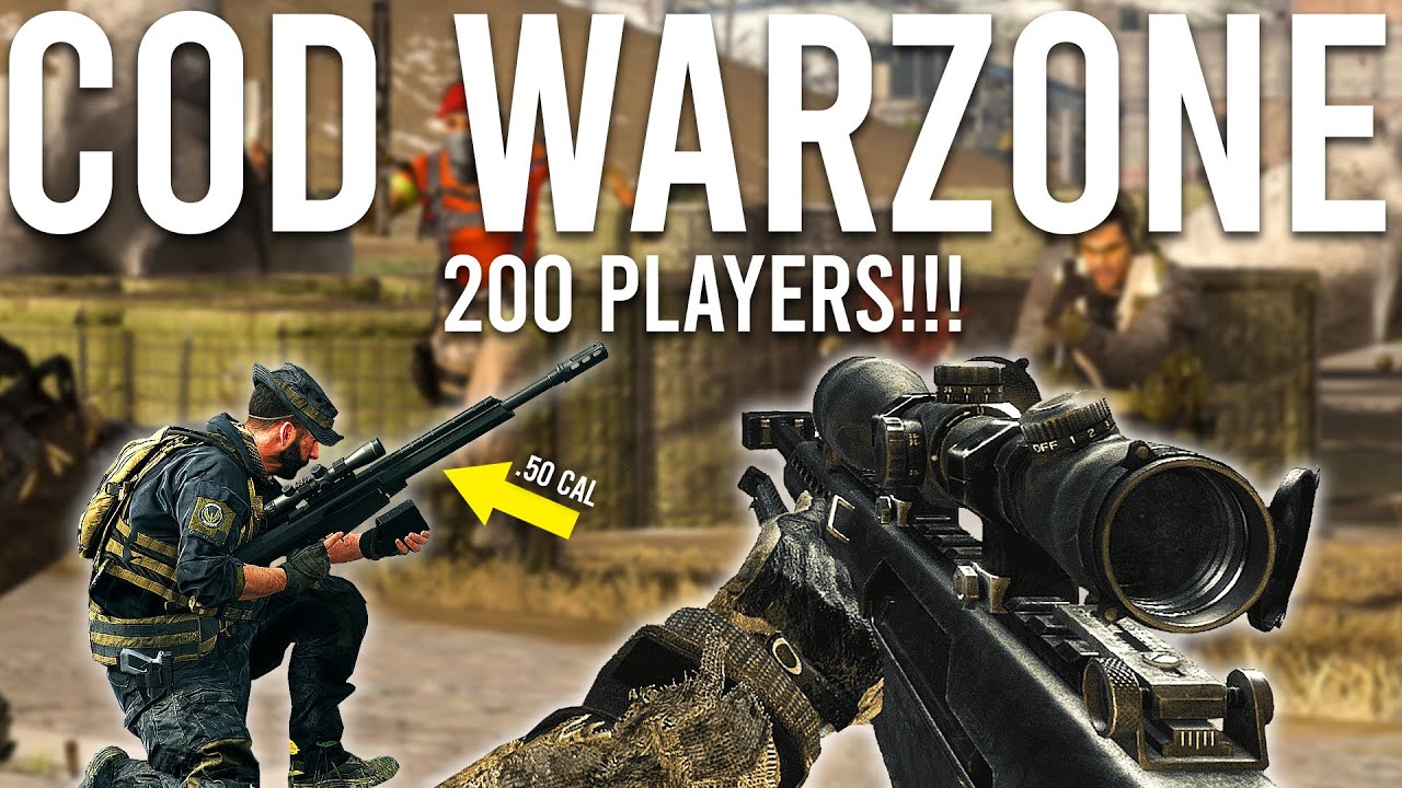 Call of Duty Warzone with 200 Players!!!