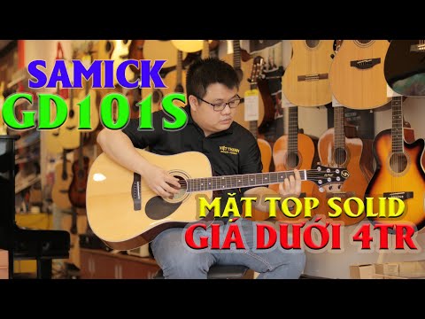 Đàn guitar acoustic Greg Bennett GD101S giá dưới 4 triệu