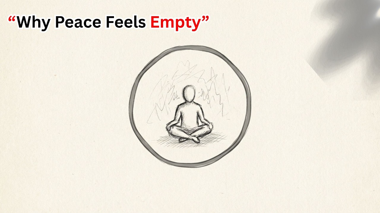 Why You Feel Empty When Life Finally Gets Calm - YouTube