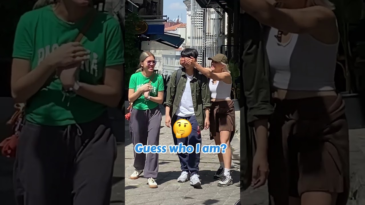 Guess Who Prank On Guys 😂 