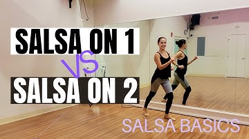 Salsa on1 vs Salsa on2 / Salsa Basic Step Explained / Learn to Dance Salsa / Salsa Steps
